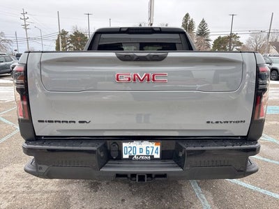 2026 GMC Sierra EV Elevation Standard Range