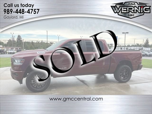 2019 RAM 1500 Big Horn/Lone Star Crew Cab 4x4 5'7" Box